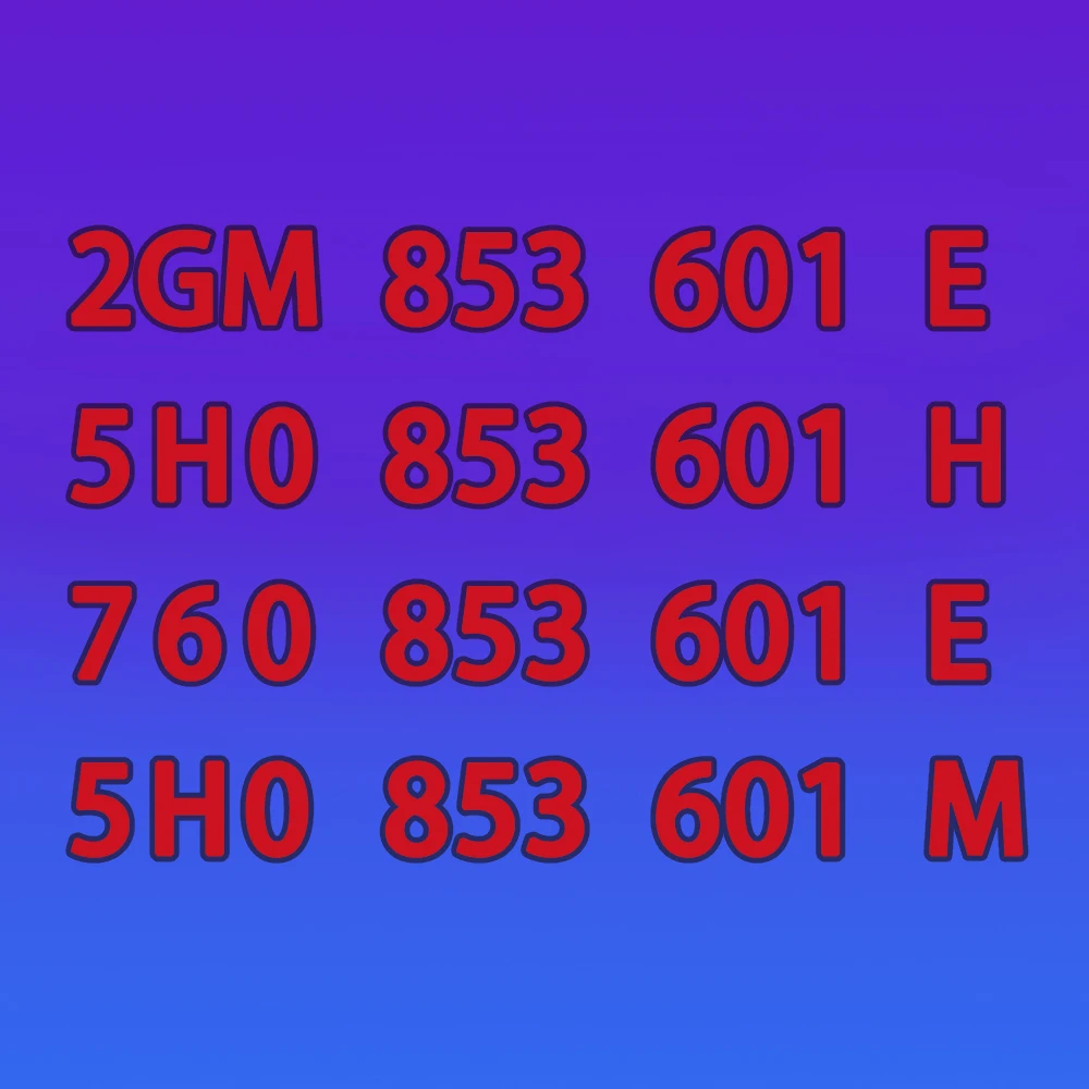 Для VW MQB Tiguan Passat Golf MK8 ACC крышка радара 5H0 853 601 3CM853601 760 E 3G0 A 2GM