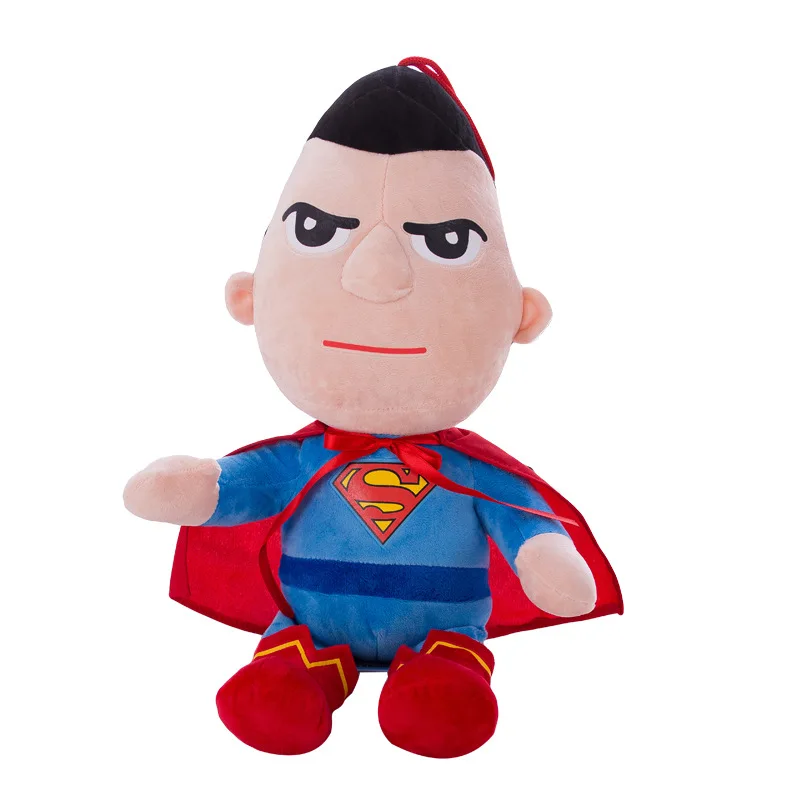 

28-37cm Size Marvel's Avengers Superman Plush Doll Model Toy