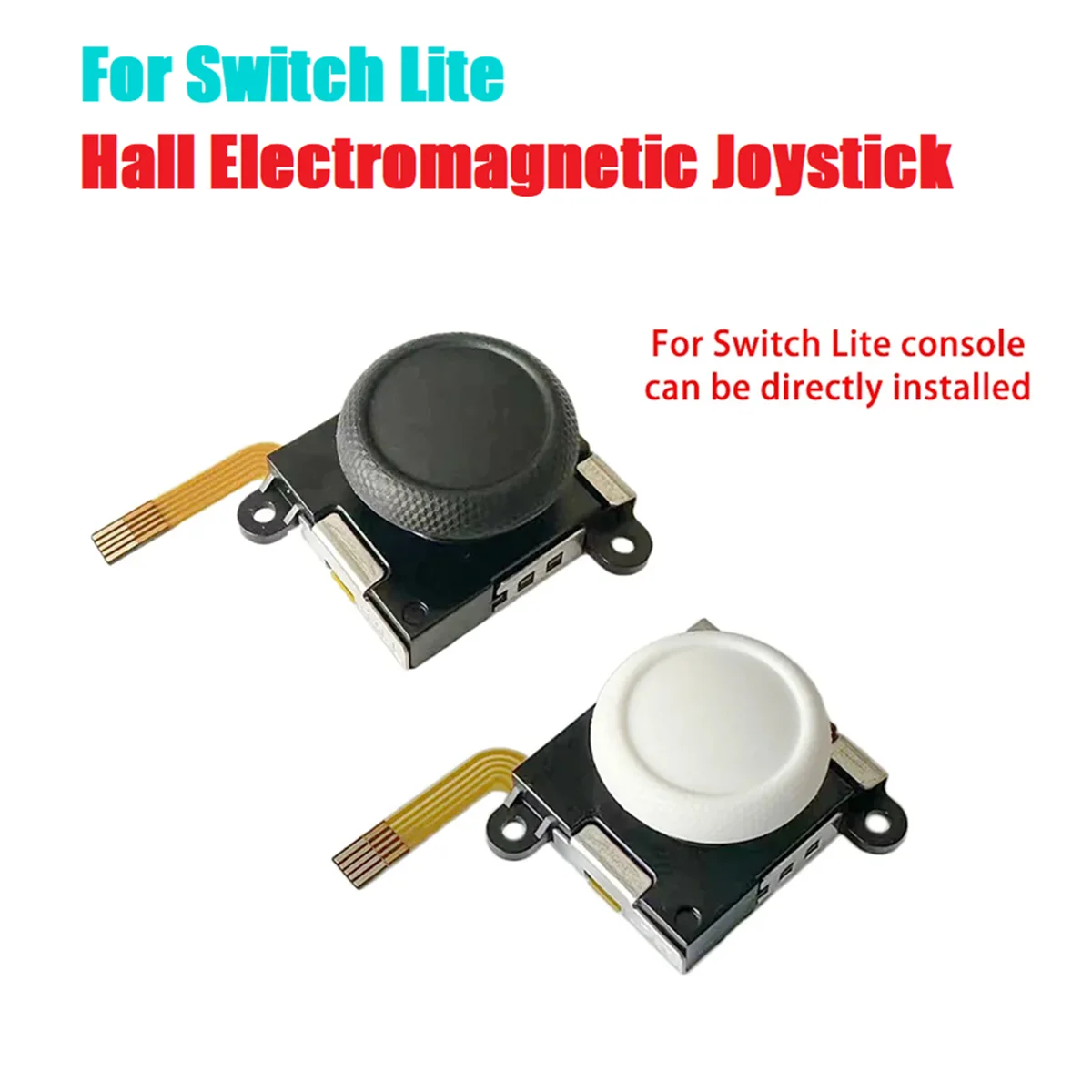 Для переключателя Lite Hall электромагнитный 3D Аналоговый джойстик для OLED JoyCon Rocker A
