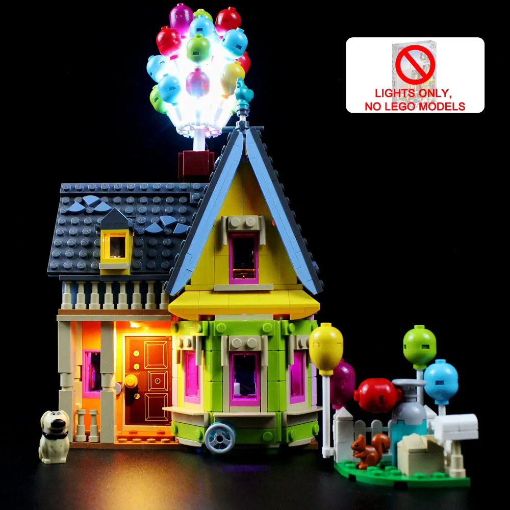 

Led light kit for lego 43217 Up House (Not Include Lego Set)