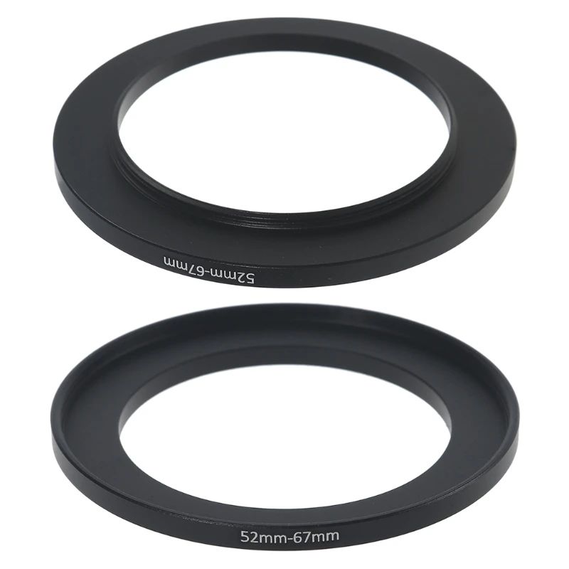 

270B Metal 52mm-67mm Step Up Filter Ring 52-67 mm 52 to 67 Stepping Adapter