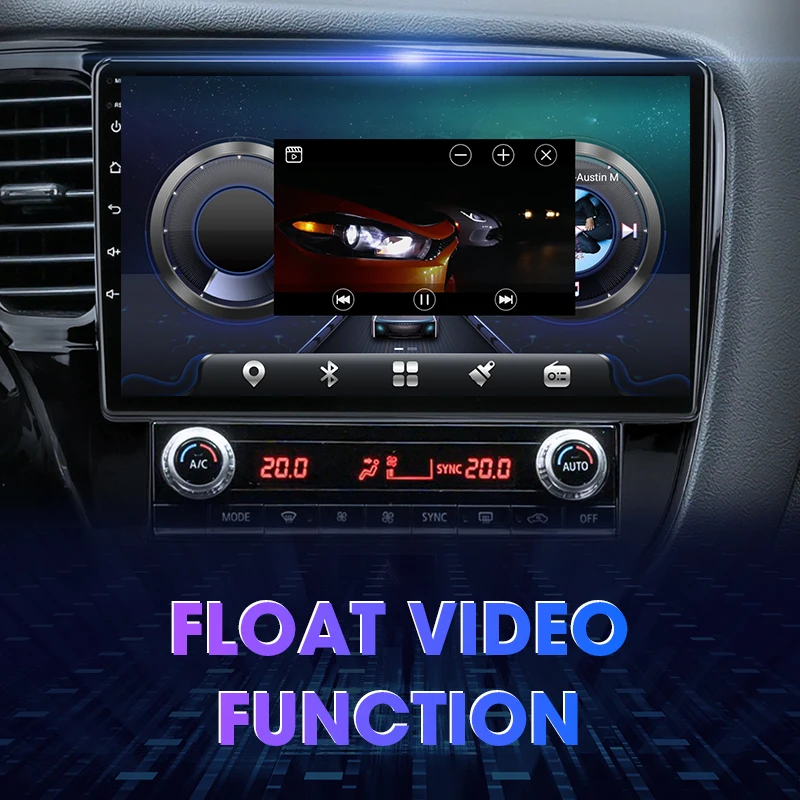 $104.49 2din Android 11 For Mitsubishi Outlander 3 III GF0W GG0W 2018 - 2021 Car Radio Multimidia Video Player GPS Navigation Stereo 4G