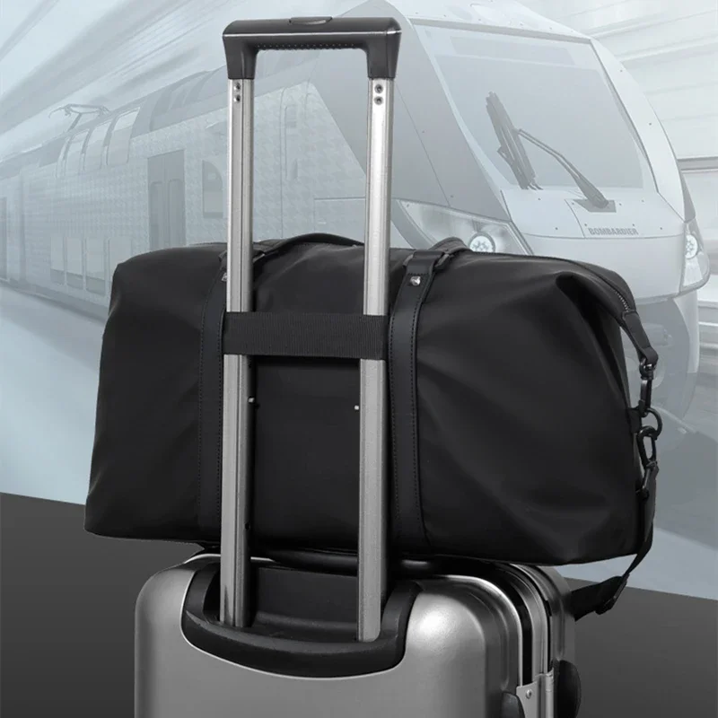 Вместительные мужские дорожные сумки водонепроницаемая сумка из ткани Оксфорд