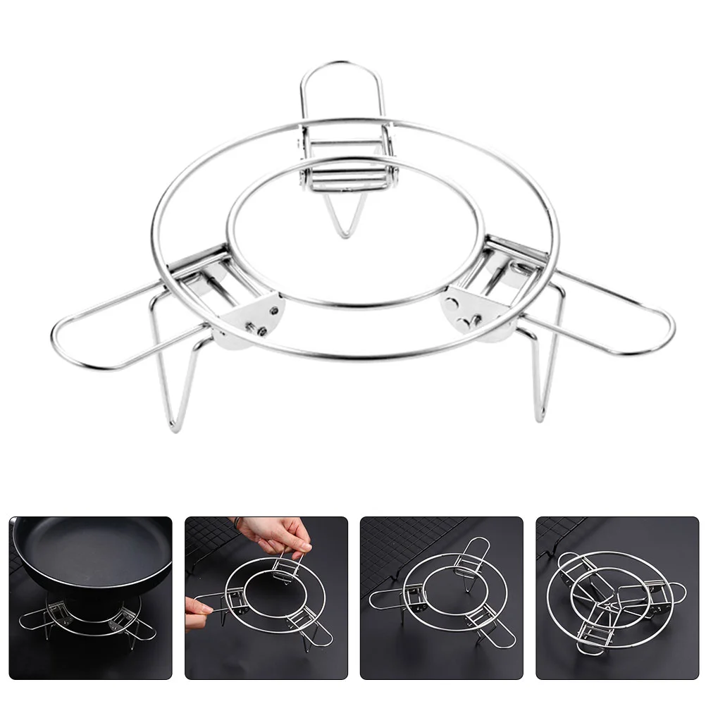 

Складная стойка для вок, вертикальная стойка, термостойкая охлаждающая стойка, поставка для кемпинга