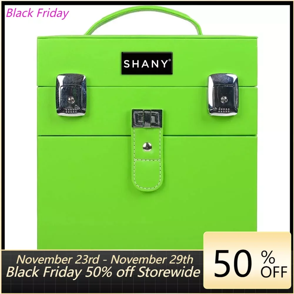 

Color Matters - Nail Accessories Organizer and Makeup Train Case Multifunctional Makeup Box