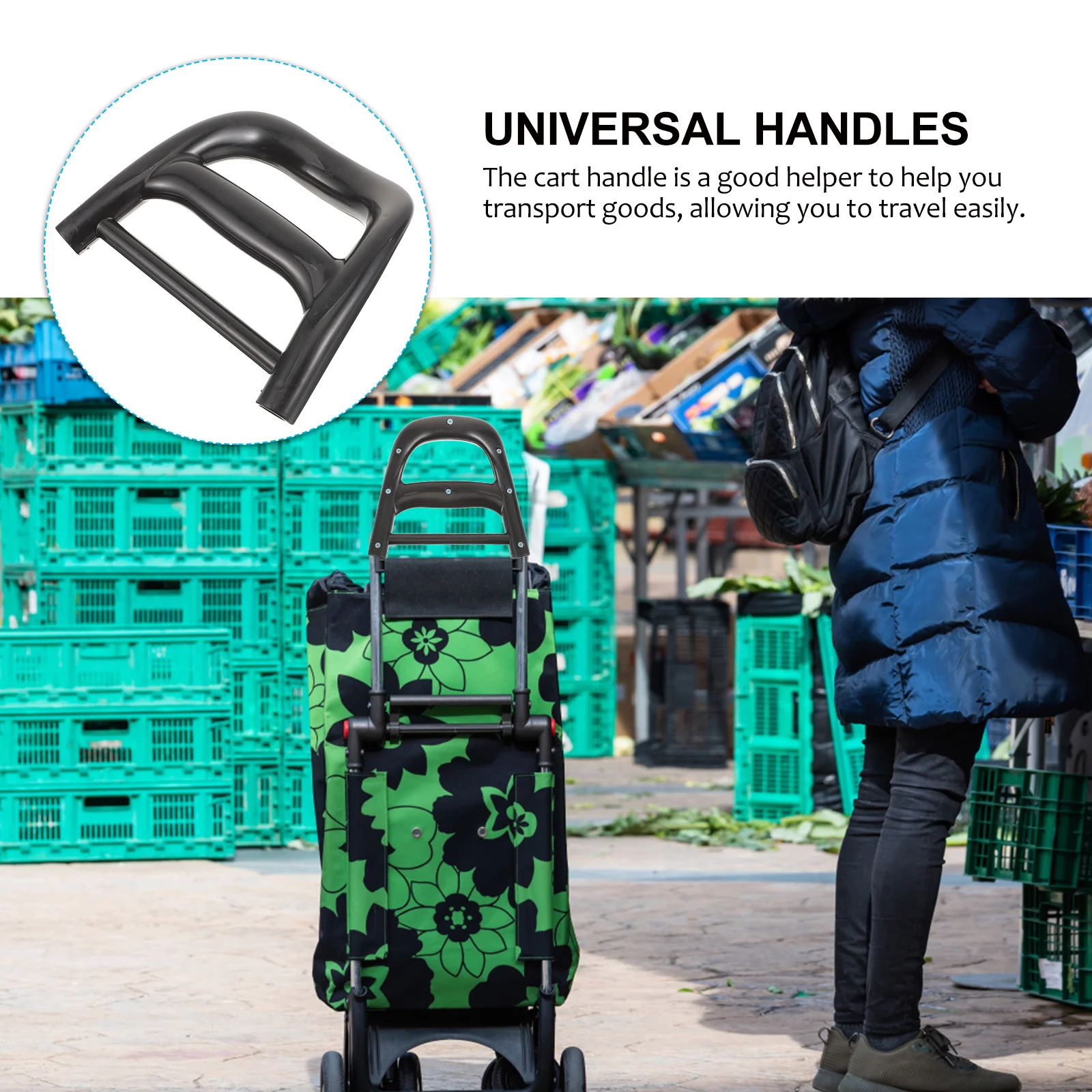 Запасные части для ручки корзины покупок сверхмощные аксессуары инвалидной