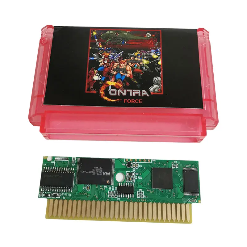 

Contra Force FC 8 Bit Game Cartridge For 60 Pin TV Game Console