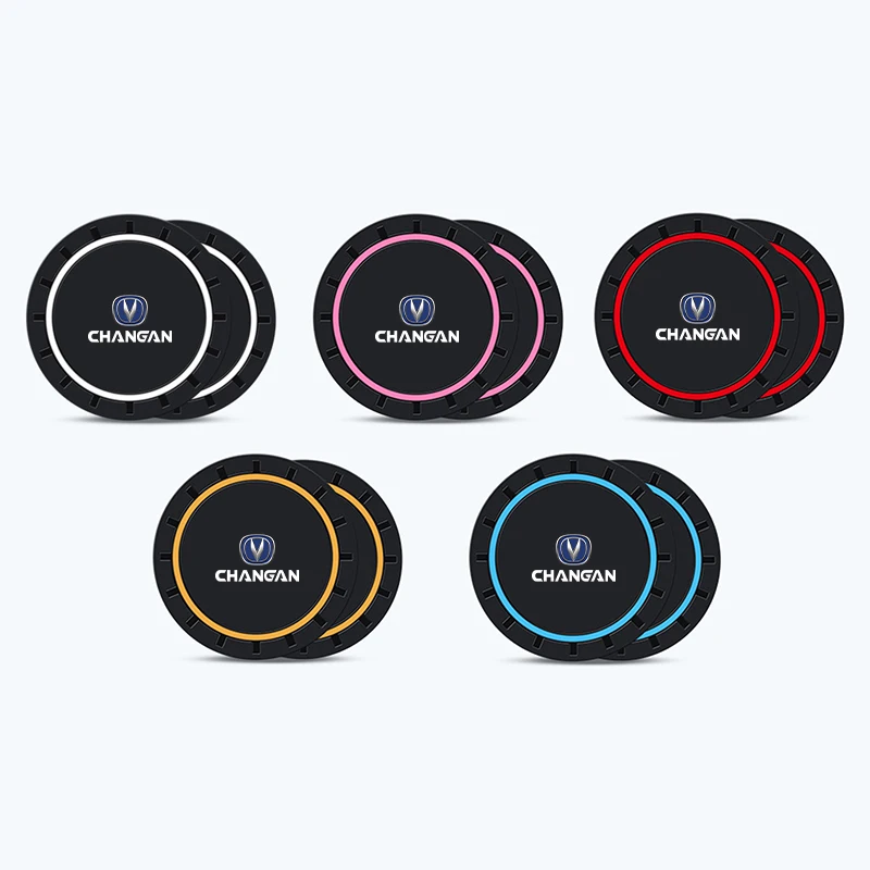 2 шт. автомобильные подставки для воды силиконовые противоскользящие коврики