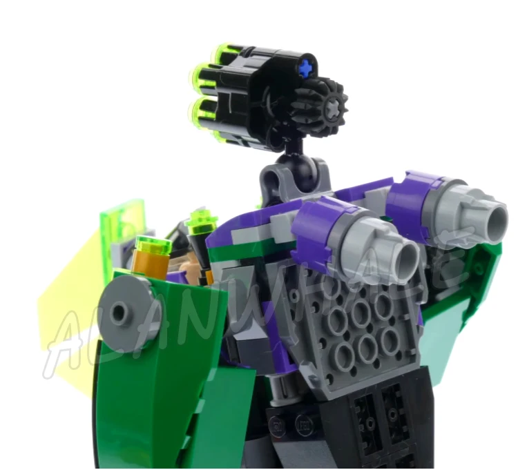 Фото 444 шт. Super Fighter Luthor Mech Takedown Escape Pod Планер Energy Infusers 10843 Строительные блоки Игрушка, совместимая с моделью №5