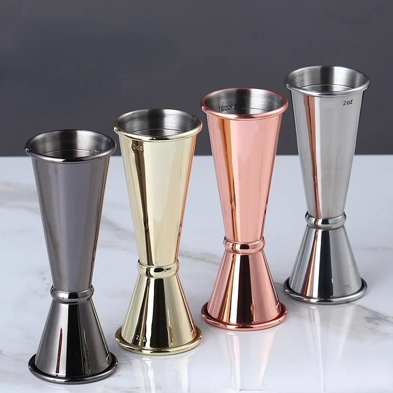 

Cocktail Bar Jigger Stainless Steel Japanese Design Jigger Double Spirit Measuring Cup For Home Bar Party Bar Accessories Club