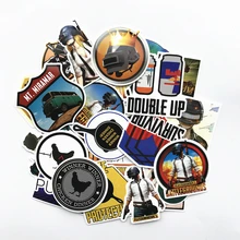 TD ZW 29Pcs/lot Playerunknows PUBG Game Stickers For Car Laptop Luggage Computer Bicycle Phone case Skateboard Pad Decal Sticker
