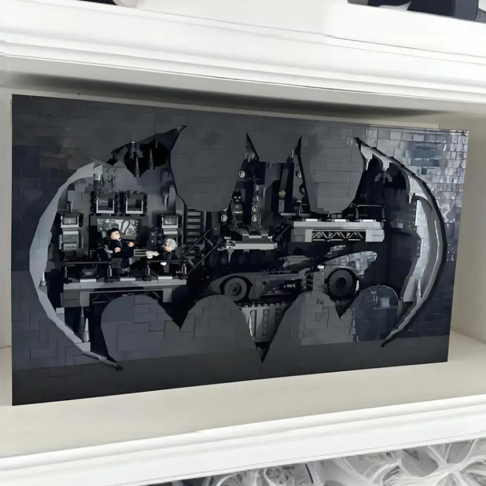 2024 Новая классическая модель Batcave Shadow Box строительный комплект блоки 76252 кирпичи