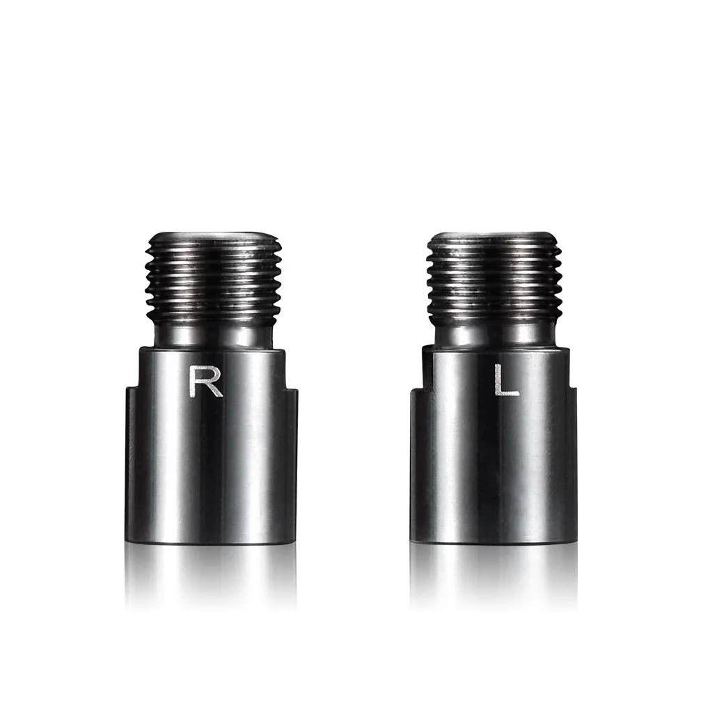 

1 Pair Pedal Extension Bolts Marked Mountain Bike Axle Crank Spacers Adapters Repair Replacement MTB Extender Colorful