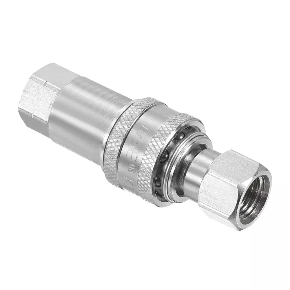 ustawić 1 zestaw hydraulicznych szybkozłączy M14x1 5 mm z gwintem wewnętrznym Złączka hydrauliczna szybkozłącza