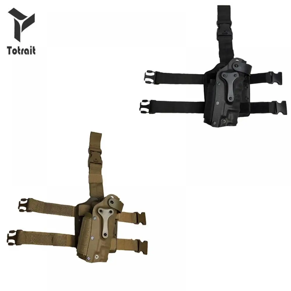 

Tactical New Totrait Leg Gun Holster Glock 17 19 Beretta M92 Colt 1911 P226 Airsoft Pistol Holster