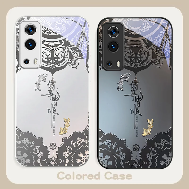 Everything goes For VIVO Y72 X100 Pro Y55 16 V20 29 V30 X60 Y11s Y20 X80 5G Y36 4G V23e Tempered Glass Phone Case