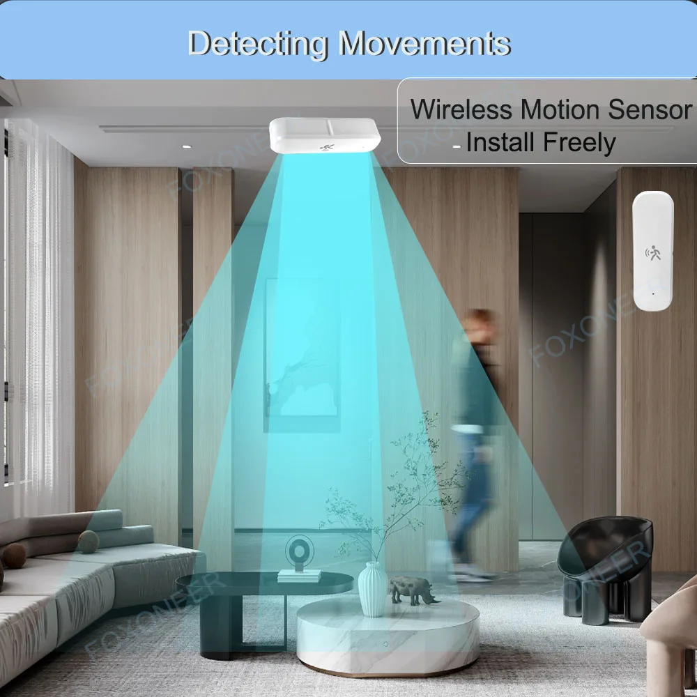 ZigBee Smart Pir датчик движения человека детектор с датчиком температуры и влажности охранная система работает с домашним помощником (art.: 3920ce5d4e9a0) - 3920ce5d4e9a0