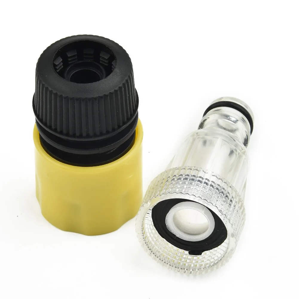 

Garden Water Connector Hose Fitting Car Pressure Washer Filter Hose Tap Water Adapter Fitting Hose Outdoor Watering Irrigation