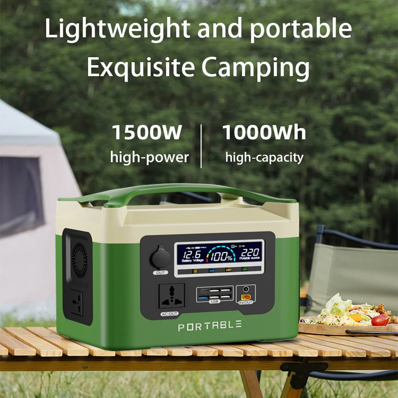 

Outdoor power supply, portable power station, self driving camping power outage emergency energy storage station