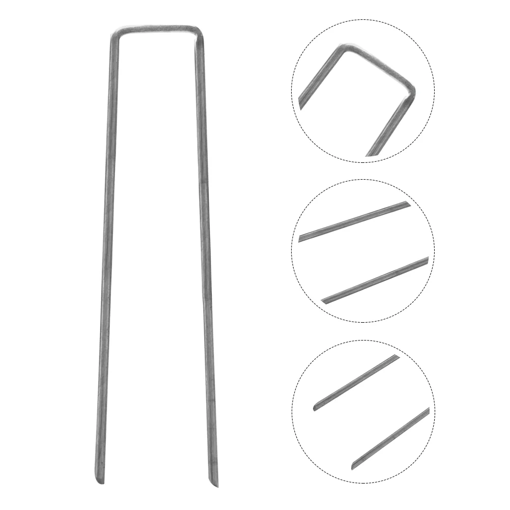 

30pcs Garden Landscape Staples Professional Stakes for Weed Barrier Fabric