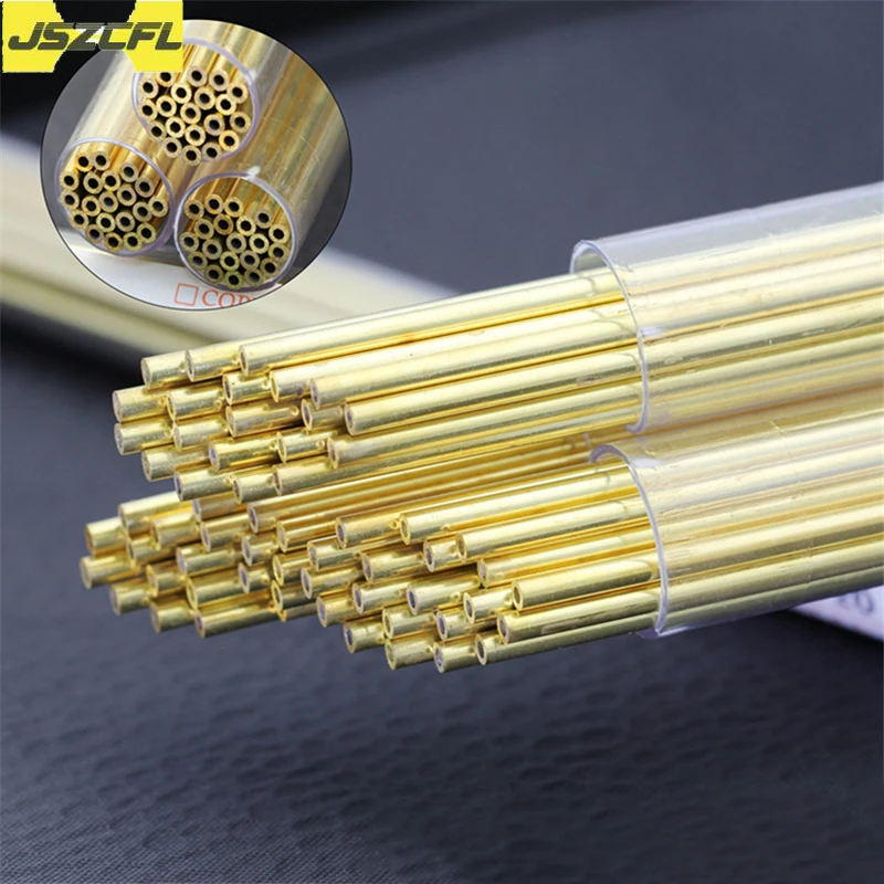

Латунная трубка электрода с одним отверстием, 100 шт., OD 0,3/0,5/0,6/0,7/0,8/0,9/1/1.1/1.2/1.3/1.4/1.5/1.6/2/3 мм для сверлильного станка EDM 500 мм