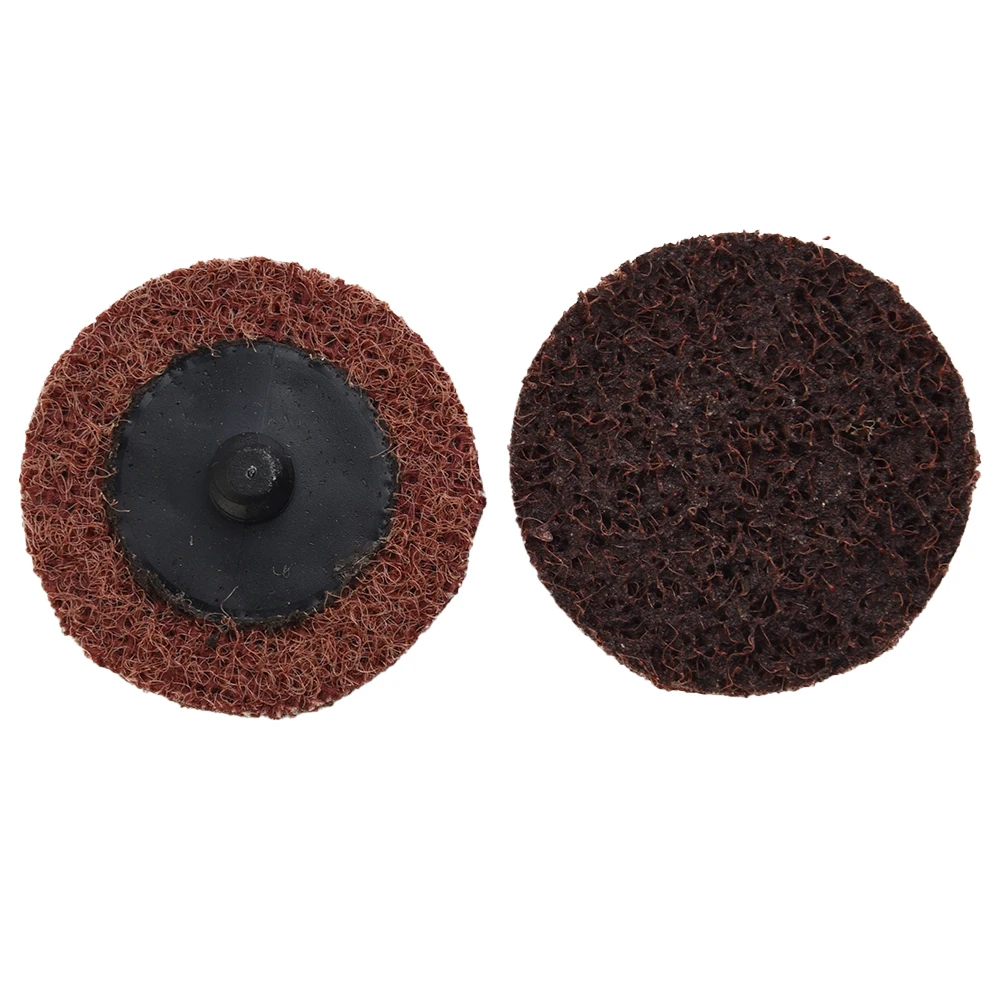 

30Pcs 50mm Shank Non-woven Flap Sanding Wheel Fiber Abrasive Scouring Pad Polishing Grinding For Metal Cleaning Grinding Discs