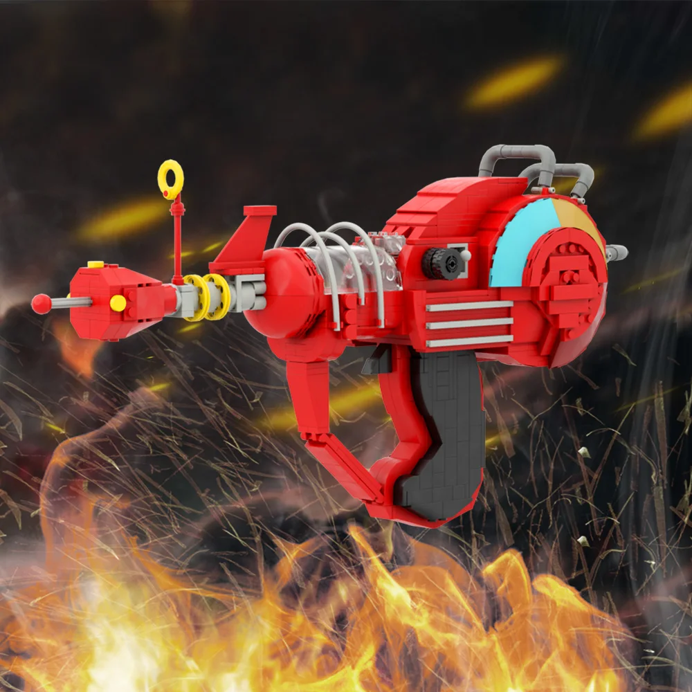 Конструктор MOC Call of The Dutyed Лазерный Пистолет оружие строительный блок модель