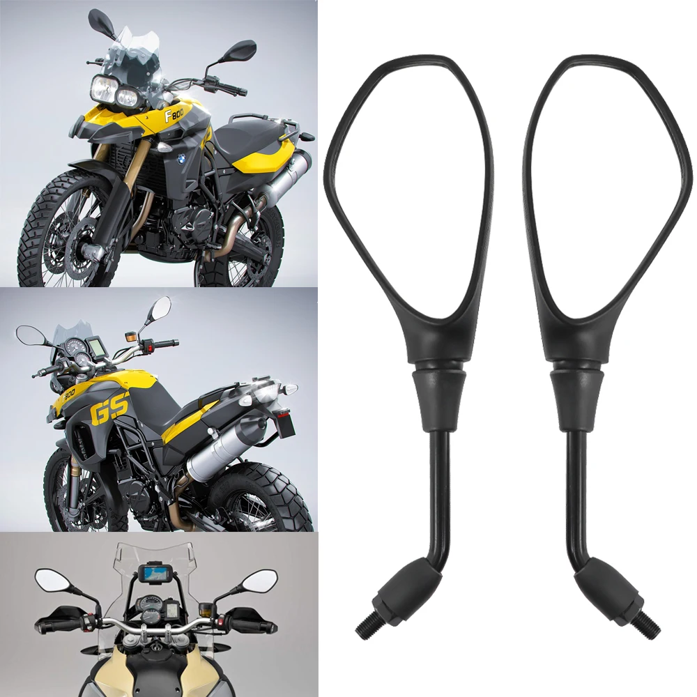 

Мотоциклетные боковые зеркала заднего вида E-Mark M10 * 1,25 для BMW F650GS F800GS F800R 2008-2011 для Aprilia Tuono SL750 2006-2010