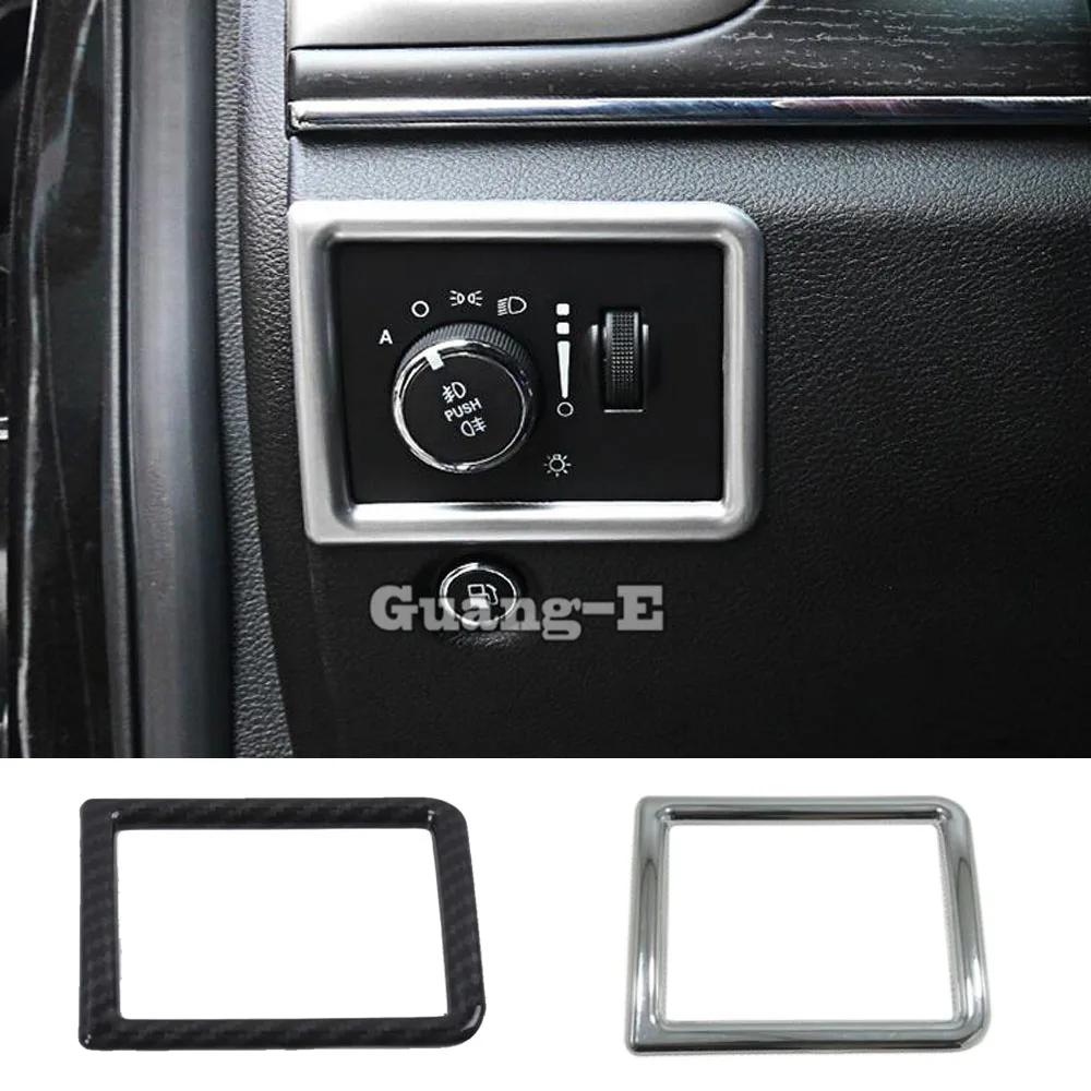 Car Cover Front Headlight Light Switch Button Trim Frame Lamp Panel For Jeep Grand Cherokee 2014 2015 2016 2017 2018 2019 Car Cover Front Headlight Light Switch Button Trim Frame Lamp Panel For Jeep Grand Cherokee 2014 2015 2016 2017 2018 2019