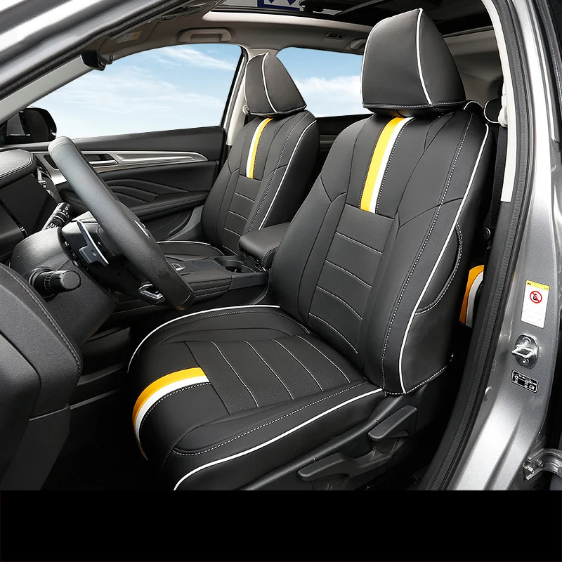 

Lsrtw2017 Leather Car Seat Cover for Great Wall Haval F7 F7x 2019 2020 2021 Waterproof Breathable Interior Accessories