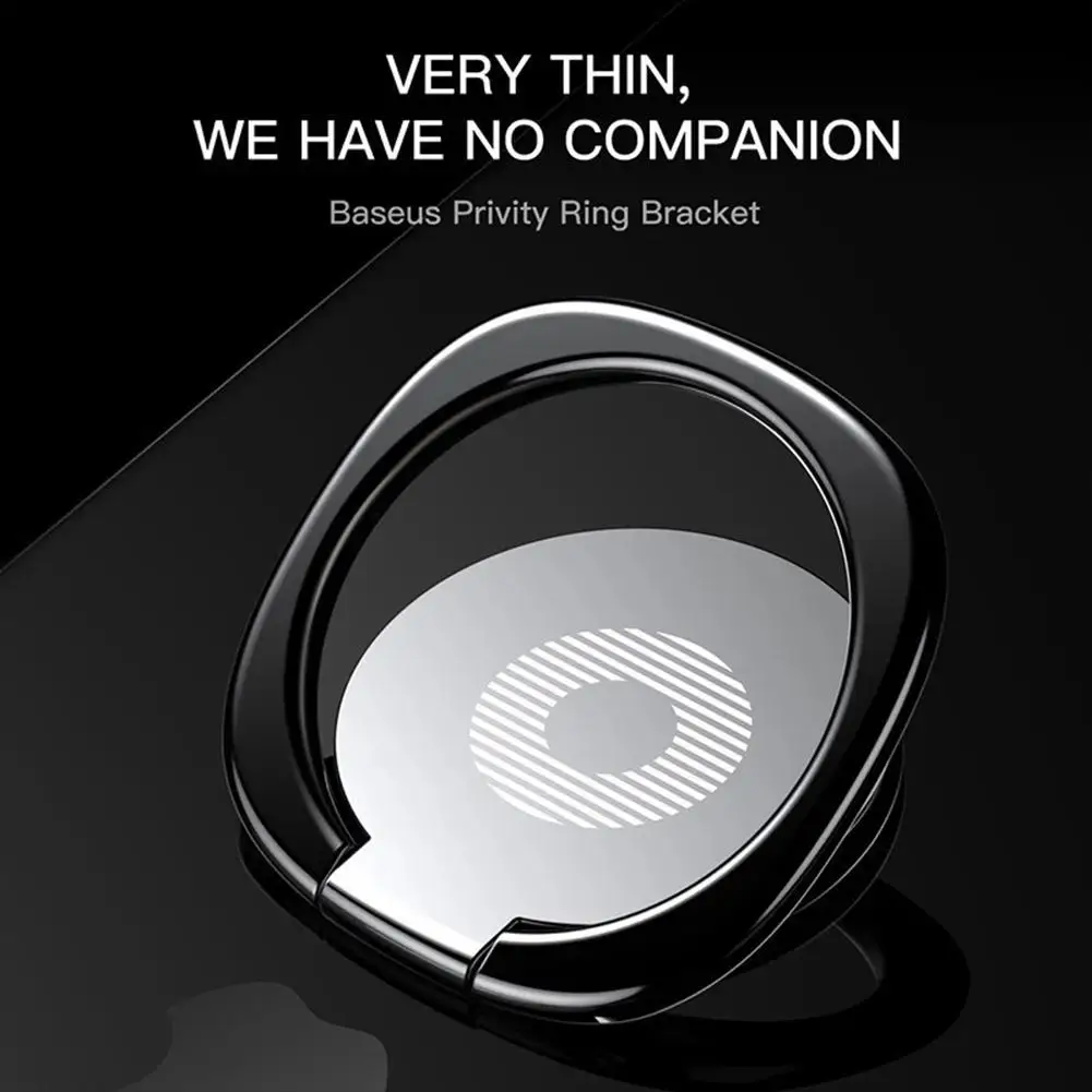 

Spin Finger Ring Mobile Phone Holder,360 Degree Rotatable Magnet Metal Smartphone Socket, For Magnetic Car Mount Stand Support