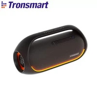 tronsmart bang speaker 60w loud bluetooth speaker with stereo sound built in power bank ipx6 waterproof for party outdoor