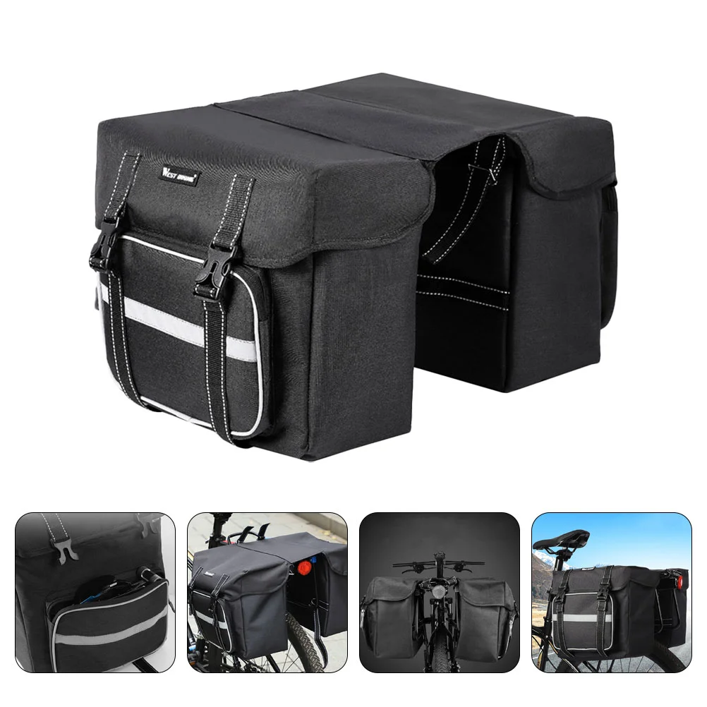 

Bike Rear Rack Bag Bicycles Panniers Bicycles Carry Bag Bike Rear Shelf Panniers