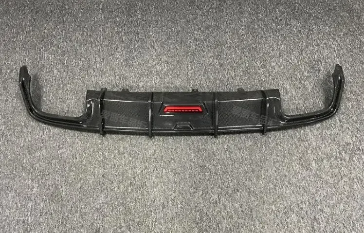 Диффузор заднего бампера для Audi A6 S6 SLINE C8 2019 2020 2021 2022 спойлер на дверь багажника из