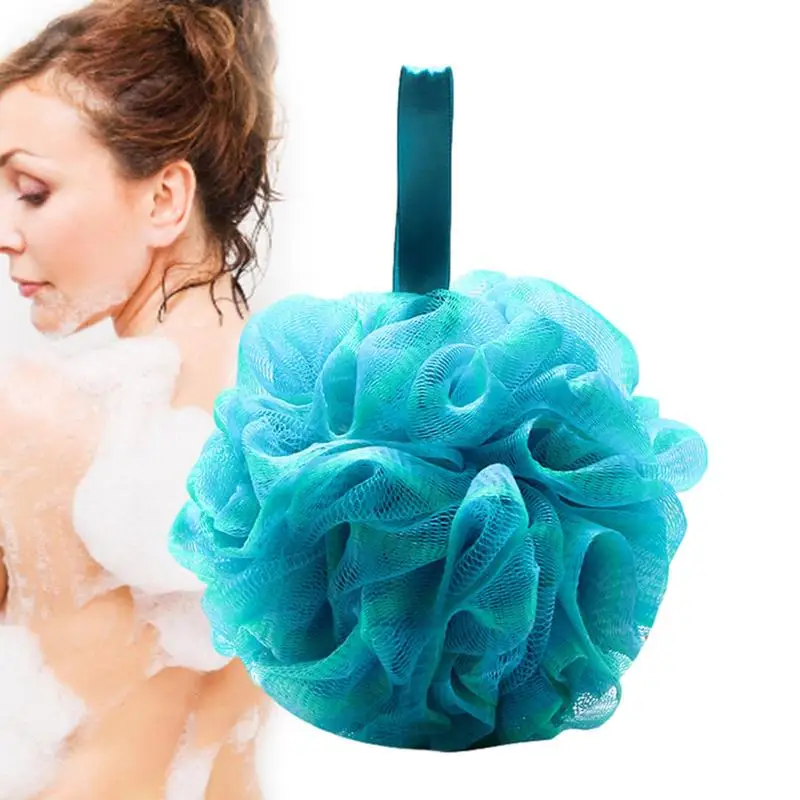 

Loofah Sponge Cleaning Loofahs Body Scrubber Soft Mesh Shower Puff Bath Sponge Stylish Elastic Shower Use Sponge Loofah High