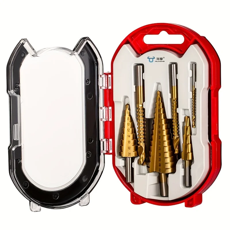 Набор ступенчатых сверл набор из 5 4-12/20/32 мм для металла жареного теста