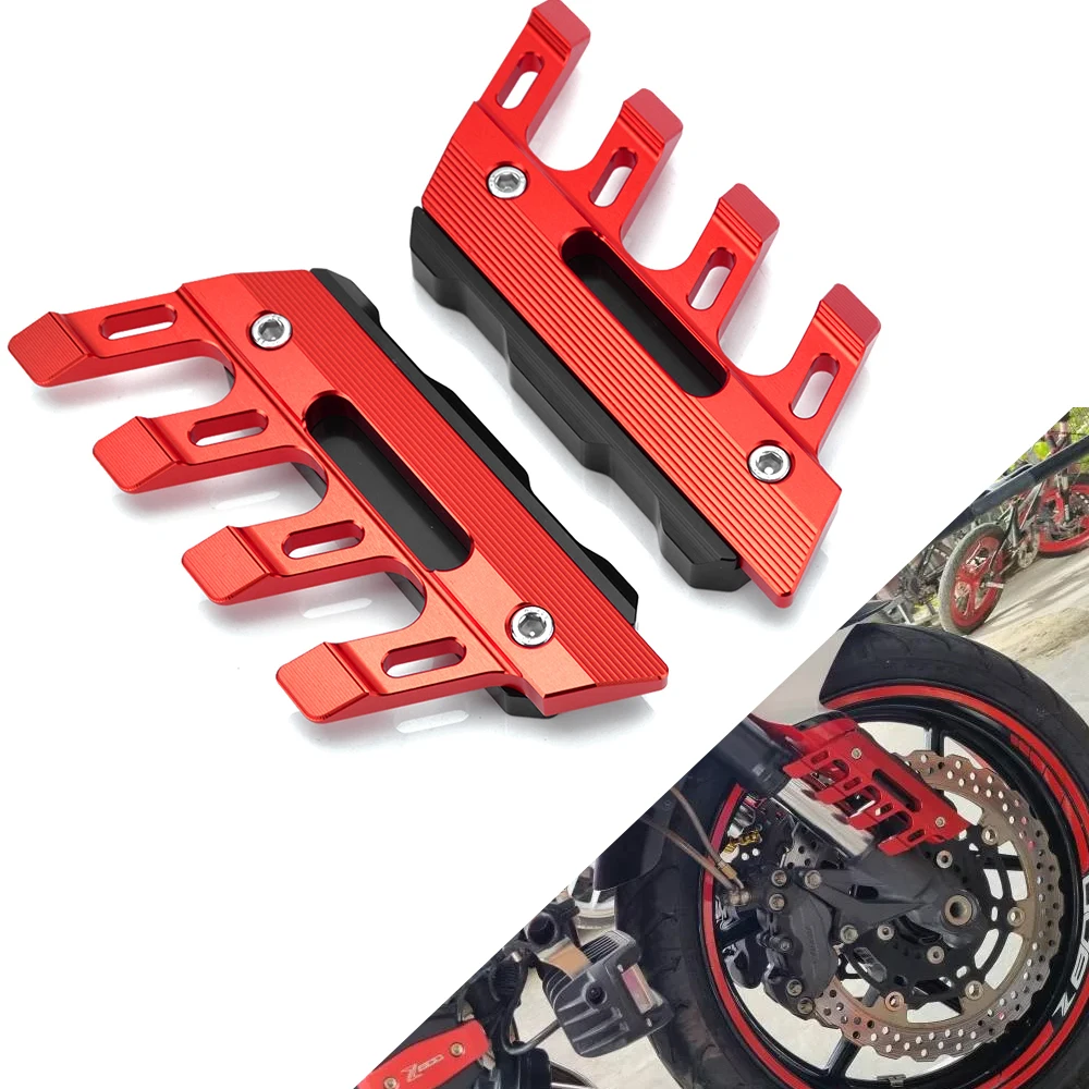 Защита передней вилки ползунок для колеса защита Kawasaki Z750 Z800 Z900 Yamaha R1 R6 MT09 MT10 BMW R1200GS