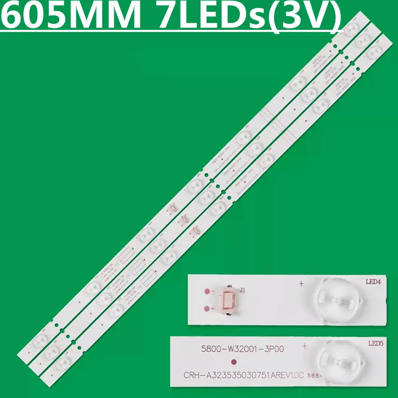 Фото Светодиодная лента подсветки 5800-W32001-5P00 CRH-A323535030751AREV1 для 32X3 32X5 32E360E 32E2500 32E3000 32E3500 RDL320HY(PD0-400) №1