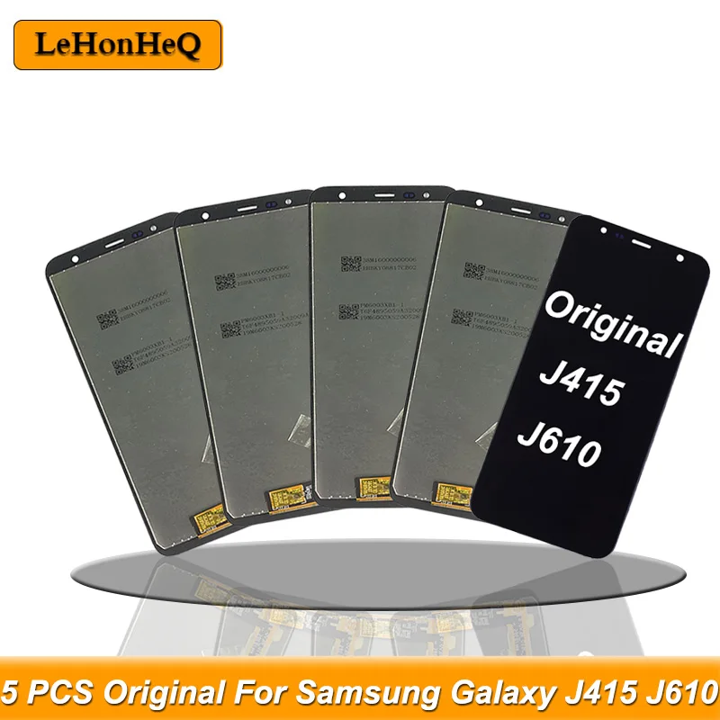 Оригинальный ЖК-дисплей для Samsung Galaxy J4 + 2018 Plus J415 ЖК-сенсорный экран с цифровым