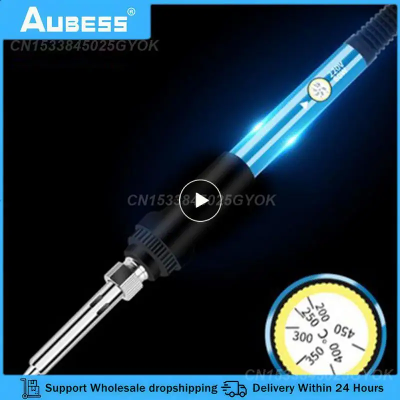 

1~8PCS New Adjustable Temperature Electric Soldering Iron 220V 110V 60W Welding Solder Rework Station Heat Pencil Tips Repair
