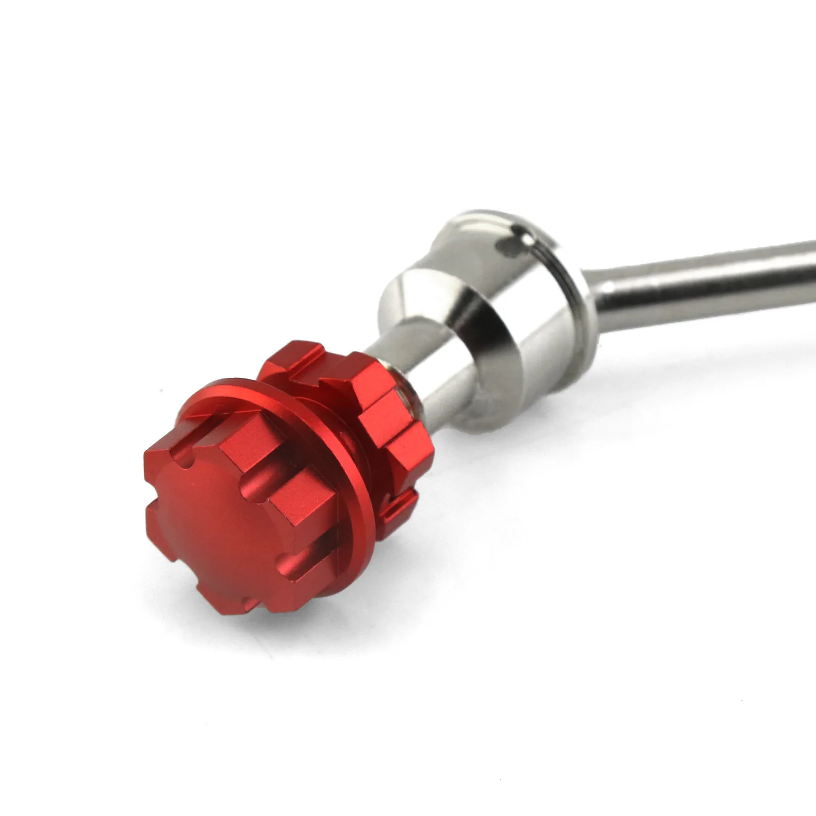 4 шт. стальной приводной вал CVD Driveshaft со сращенным шестигранным колесом для TRAXXAS