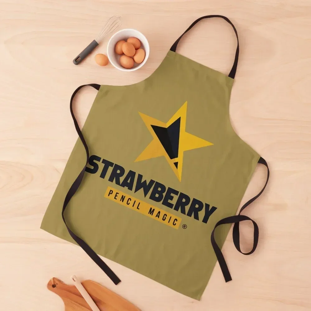 Клубничный карандаш волшебный фартук для рисования бариста приготовления пищи