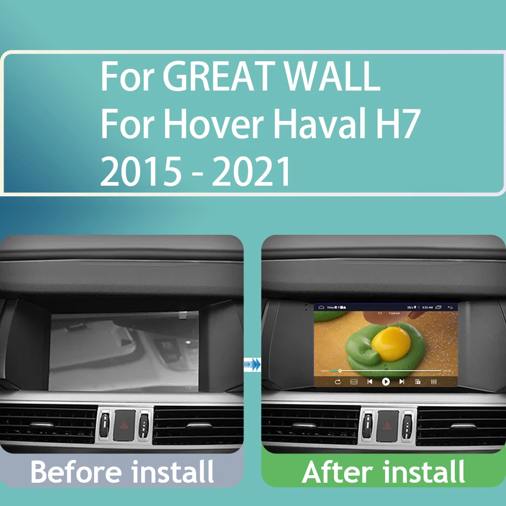 Android для GREAT WALL Hover Haval H7 2015-2021 Автомобильный мультимедийный плеер GPS-навигация