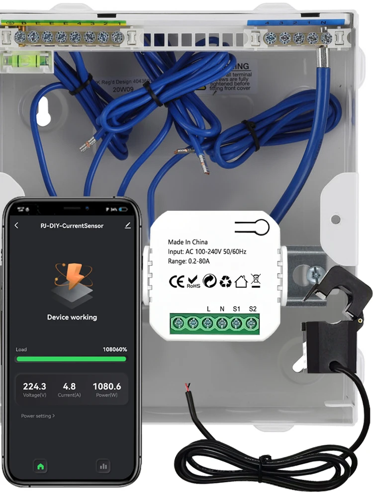 Рисунок 3 - Умный измеритель электроэнергии Tuya ZigBee с Wi-Fi