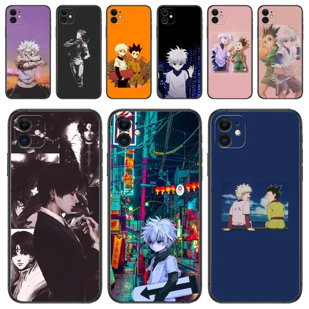 

hunter x hunter Fashion phone Case For IPhone 13 12 11 Pro Max Mini SE XR X XS Max 8Plus 7plus 6 6S New Shell phone Case