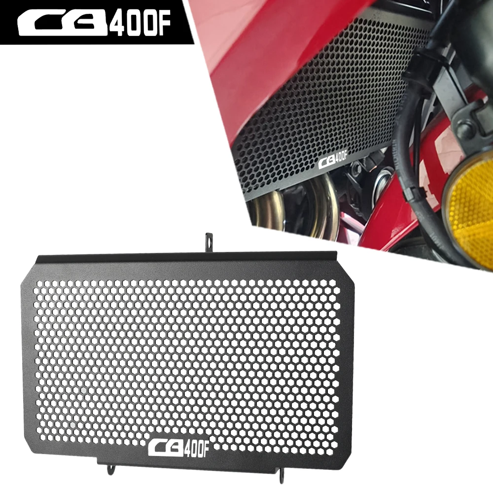 

CNC Motorcycle Radiator Grille Guard Cover CB400F CB 400 F CB 400F CB400 F For Honda CBR500R CBR 500 R 2017 2018 2019 2020 2021