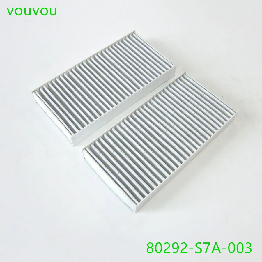 Фото vouvou Автоаксессуары 80292-S7A-003 сажевый фильтр PM 2.5 для салона Honda CIVIC 1999-2006, CR-V II 2001-2006, FR-V №1