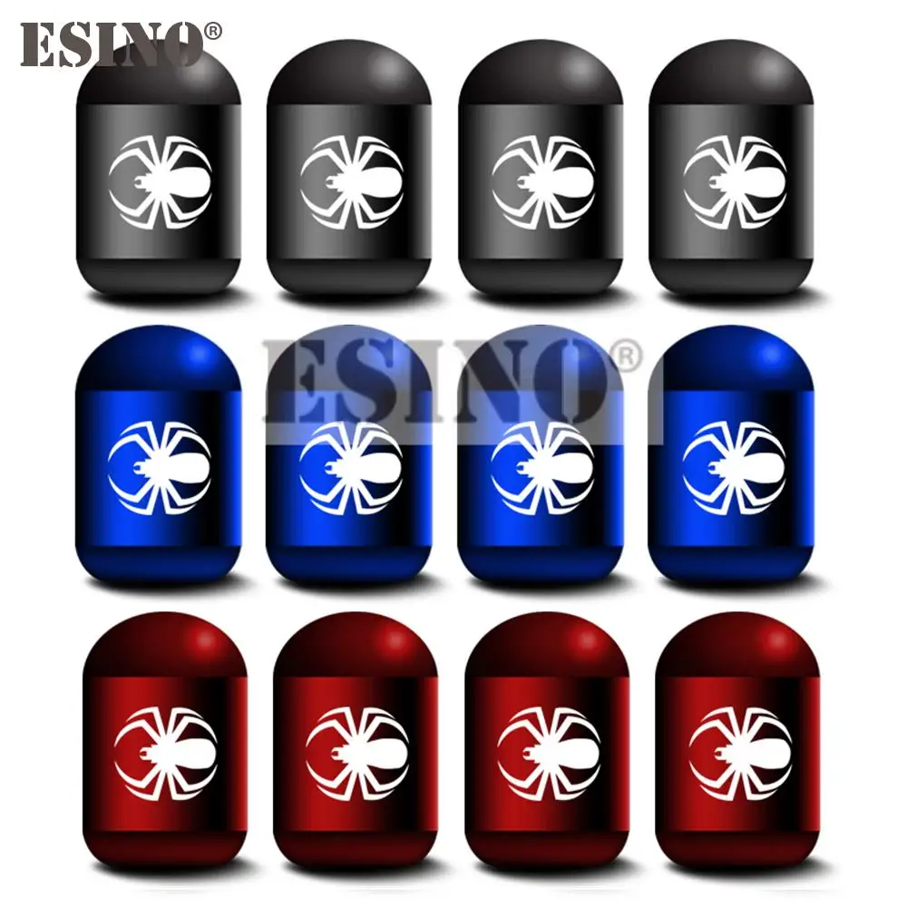 

4 x Автомобильный Стайлинг, Забавные колпачки из алюминиевого сплава для клапанов колесных шин, колпачки для клапанов колесных шин, колпачки...