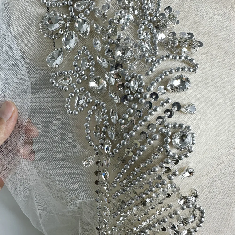 Нашивки с искусственными камнями для пошива ywleiao