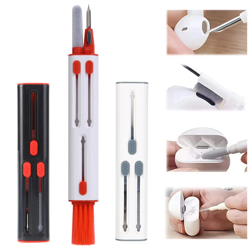 

Чистящая ручка в комплекте для Airpods Pro Bluetooth-совместимые наушники Huawei Xiaomi Чистящая Щетка для Airpods наушники зарядное устройство